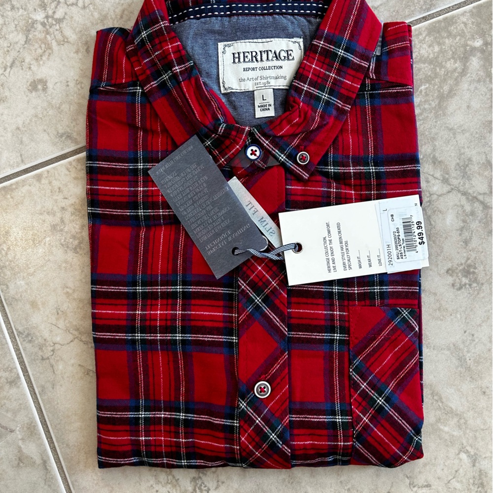 Heritage New w tag